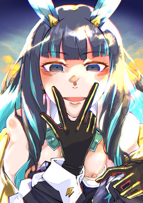 バニーのテノチ、細々いろいろ修正した(っ'ω'c )🎑🐇 