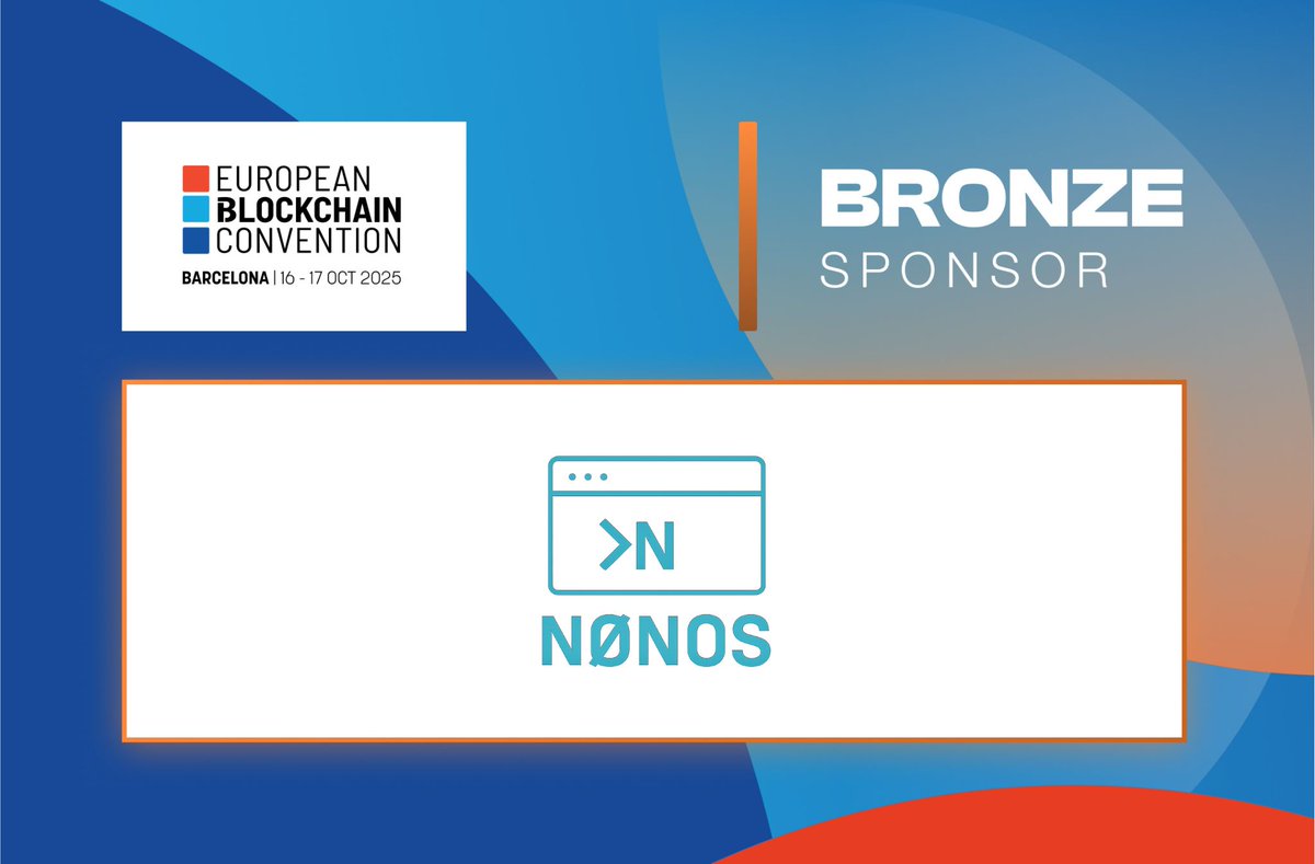🔒 NØNOS (<a href="/nonossystems/">NØNOS</a>) joins #EBC11 in Barcelona as a Bronze Sponsor!

They’re building a sovereign, privacy-first operating system with kernel-level architecture designed for secure, decentralized Web3 applications.

NØNOS is driving a new vision for privacy and sovereignty in