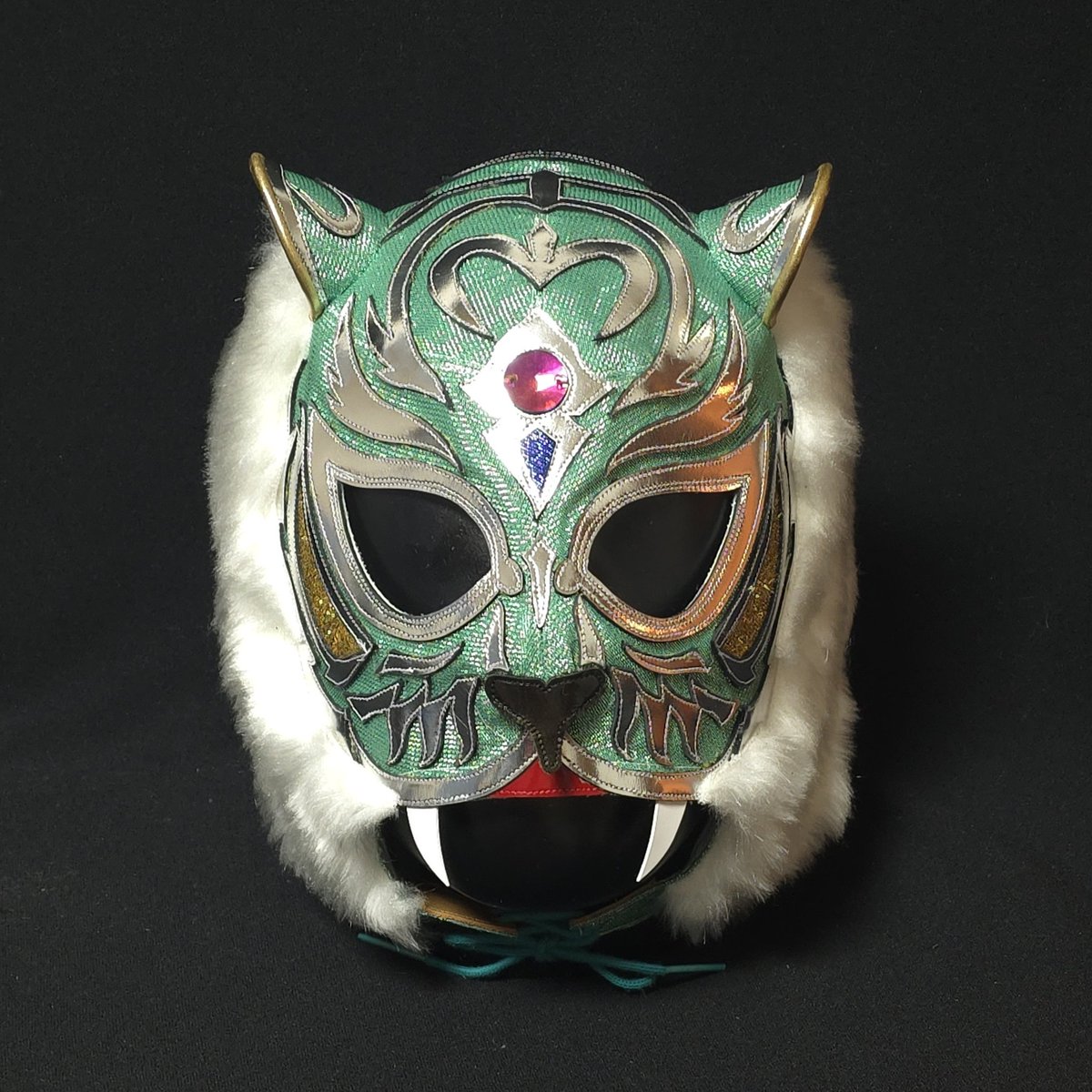 No.296 オーダーマスク　ハンドメイド　マスク　海賊　ドクロ　パイレーツ Masksmith 作 ハンドメイドマスク