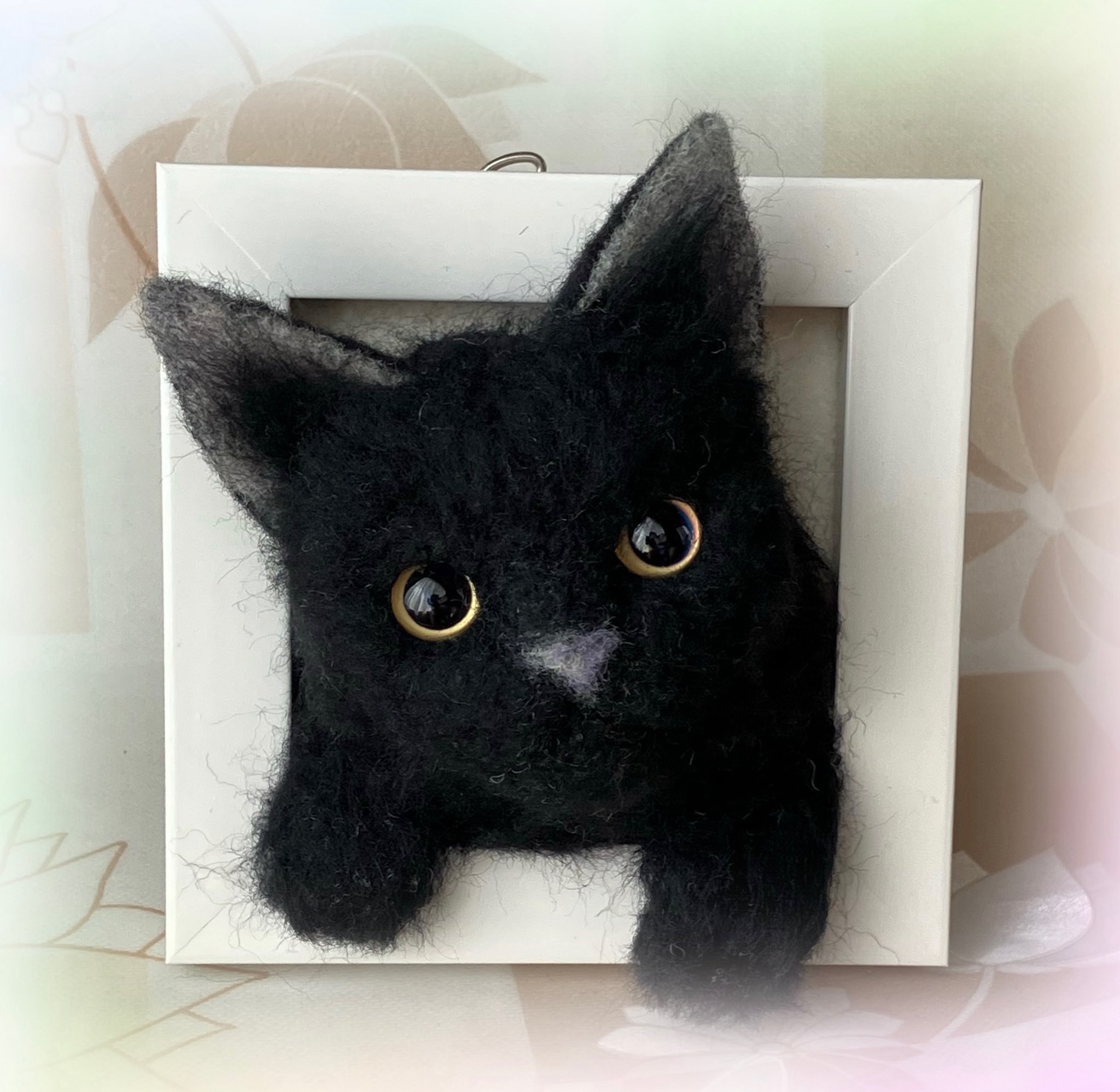 【黒猫】 ケーセン ネコ テディベアオブウィットニー