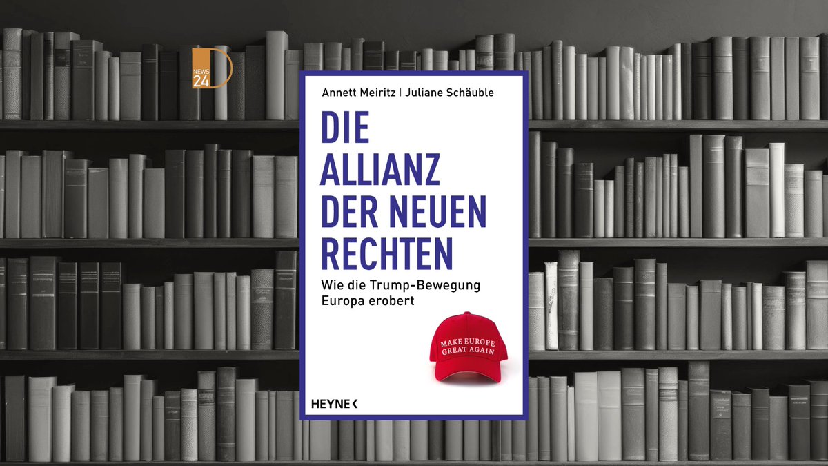 #Buchtipp: Die #Allianz der neuen Rechten
Wie die #Trump-Bewegung #Europa erobert. Make Europe Great Again? Von Annett Meiritz und Juliane Schäuble.
#DNEWS24 #AnnettMeiriitz #JulianeSchäuble #NeueRechte 
dnews24.eu/buchtipp-die-a…