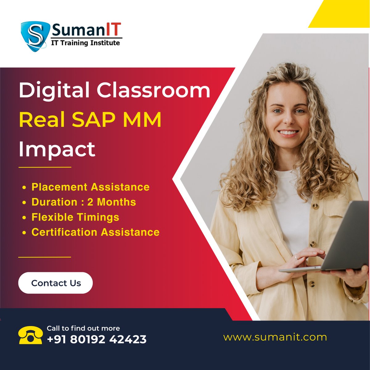 sumanitservice's tweet image. Master SAP MM in 2 months with SumanIT. Get real-time training, certification support, and 100% placement assistance today!
SAP MM,Digital Classroom,IT Training,Certification,Placement Assistance
#SAPMMTraining
#SumanIT
#ITCareers
#DigitalClassroom
#SAPCertification
#CareerGrowth