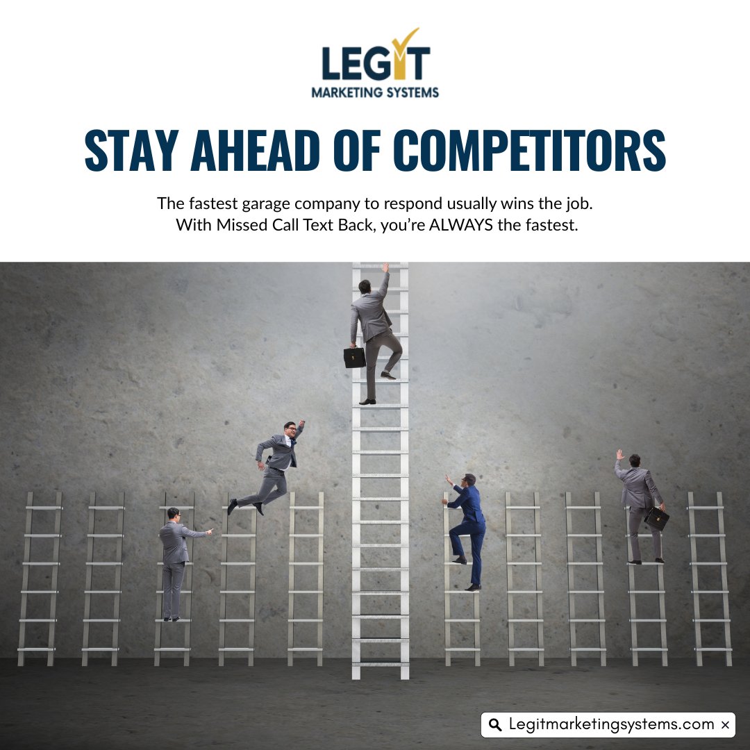 LegitMSystems's tweet image. With Missed Call Text Back, you’re ALWAYS the fastest:
✅ Automatic texts
✅ Personalized replies
✅ Zero lost leads

💡 We’ll build it FREE to show you the results.

👉 Message us “MISSED CALL” today!
🔗 legitmarketingsystems.com