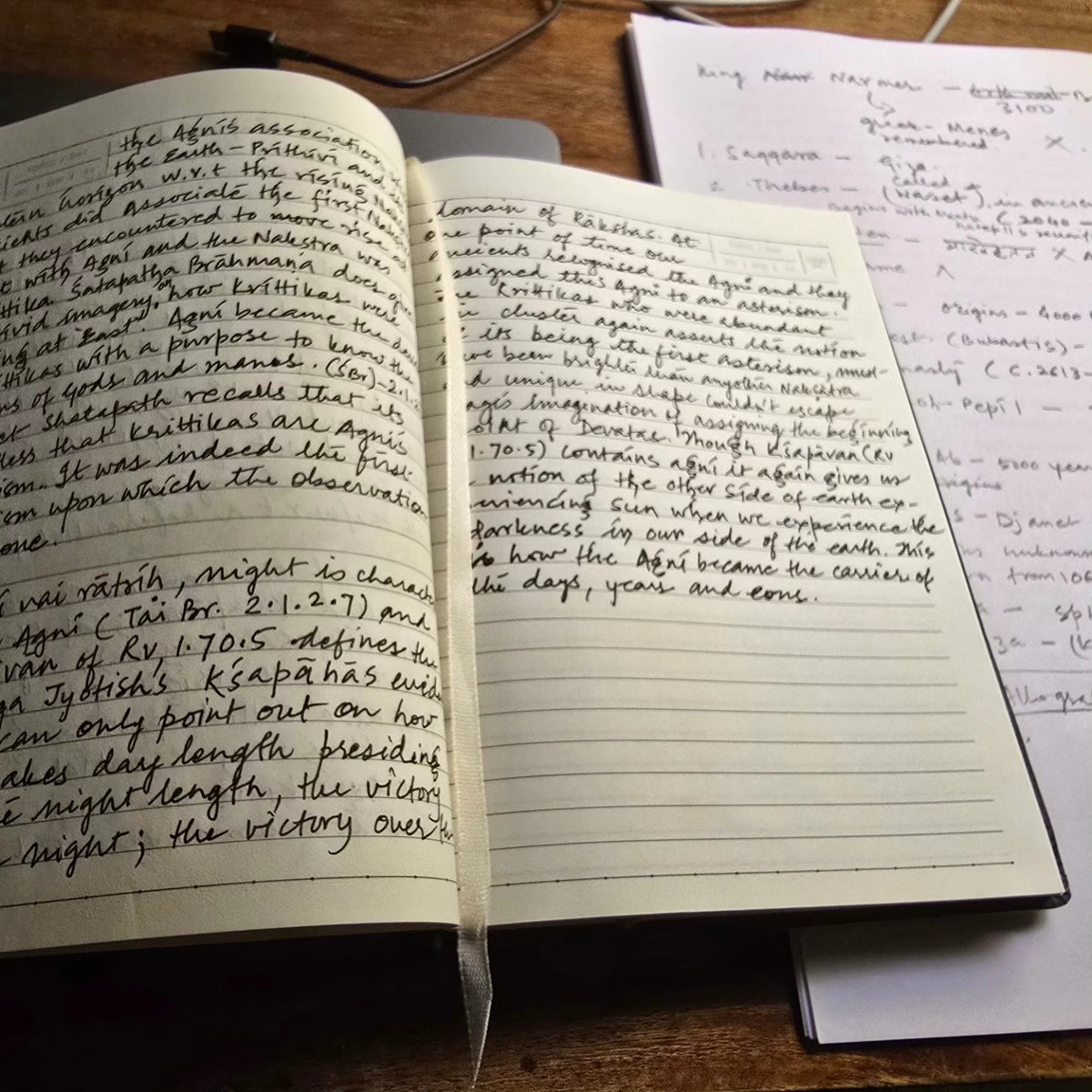 ArchitectRupa's tweet image. When you sit and reflect on Vedas amidst IVC seal deciphering...
#notes #Rigveda #IVC