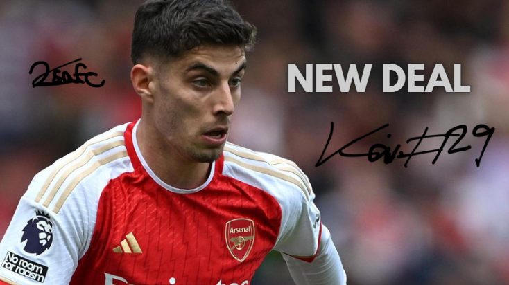 2SAFCC's tweet image. 🚨 Kai Havertz close to agreeing new contract. No wage increase, just extension to current contract - player new contract set to expire in 2030. Player really loves #Arsenal and is delighted to be offered such deal by the club. He is expected to have a DOMINANT role..