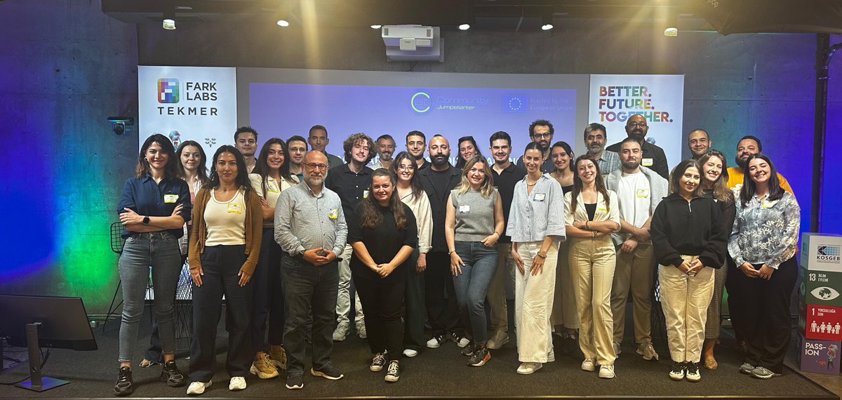 🚀 This weekend, we hosted the EIT Jumpstarter Local Training at Fark Labs Istanbul.

✨ 14 startups refined their models &amp; strategies in 2 intense days.

💡 Thanks to mentors &amp; alumni who inspired the teams.

#EITJumpstarter #Innovation