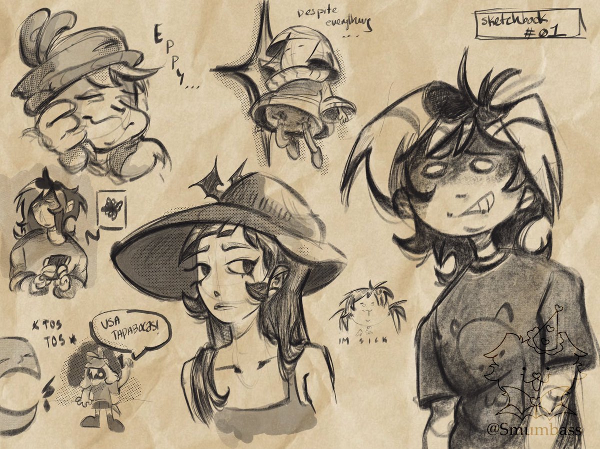 Smumbass's tweet image. Sketch no one will see 4 my school 
#sketch01
#sketchbookvirtual