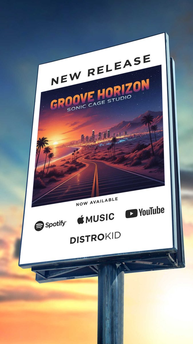 Funk系の曲を
SpotifyやAppleMusicやYouTubeMusic等でリリースしました！

Check out my new album "Groove Horizon" distributed by <a href="/DistroKid/">DistroKid</a> and live on Spotify! open.spotify.com/album/5wNsrgtj…