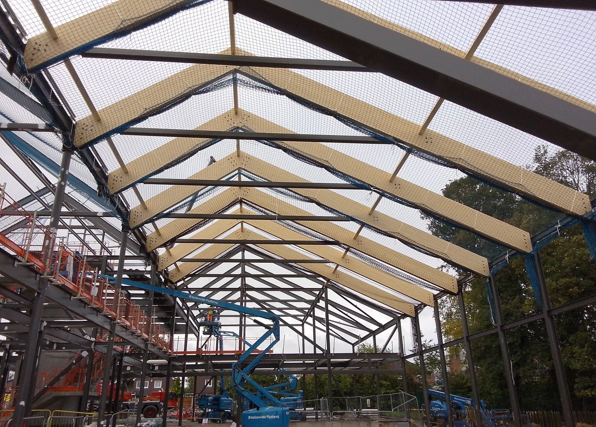 LongworthFacade's tweet image. We&apos;re just getting started on the roofing and cladding package at Marple Community Hub where we are working for one of our key clients Willmott Dixon

#roofing #cladding #newproject #rainscreen #facades