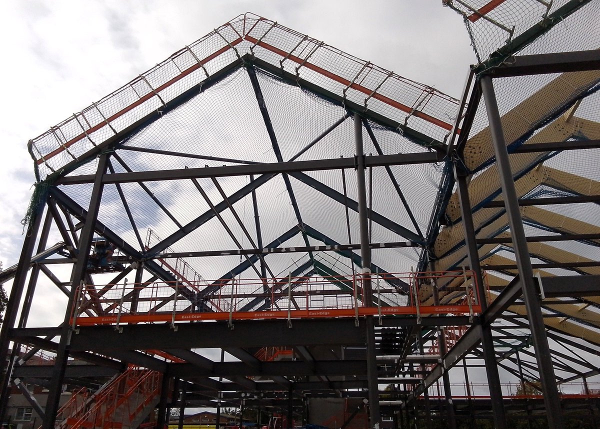LongworthFacade's tweet image. We&apos;re just getting started on the roofing and cladding package at Marple Community Hub where we are working for one of our key clients Willmott Dixon

#roofing #cladding #newproject #rainscreen #facades