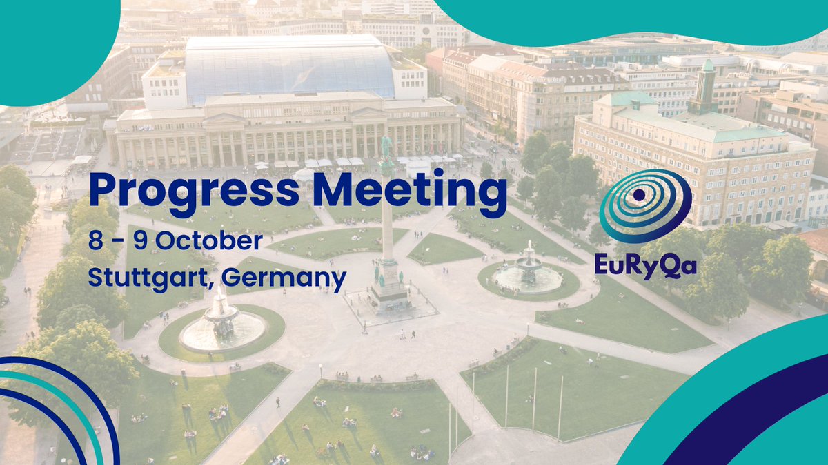 📣 We’re meeting in Stuttgart for the EuRyQa 6th Progress Meeting!

Thank you to the <a href="/Uni_Stuttgart/">Uni Stuttgart</a> for having us. 🙌