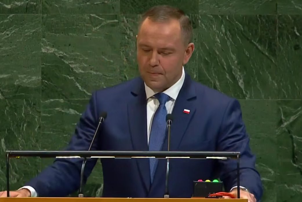 🇵🇱 Nawrocki: When Moscow says "peace," it actually means the surrender of its enemy.