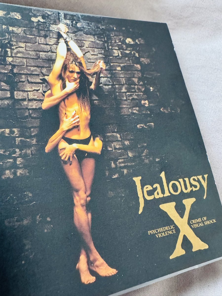 欲しかったXのアルバム
『Jealousy』
400円でGET😆