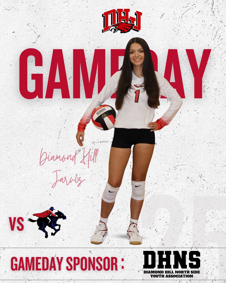 Good luck to our Eagles as they take on the Southwest Raiders tonight @ Southwest High School! 

Thank you to our Game Day sponsor <a href="/dhnsyouth/">DHNS Youth Association</a>! Thank you for all that you do for DHJ Athletics🦅

#WeAreDiamondHill