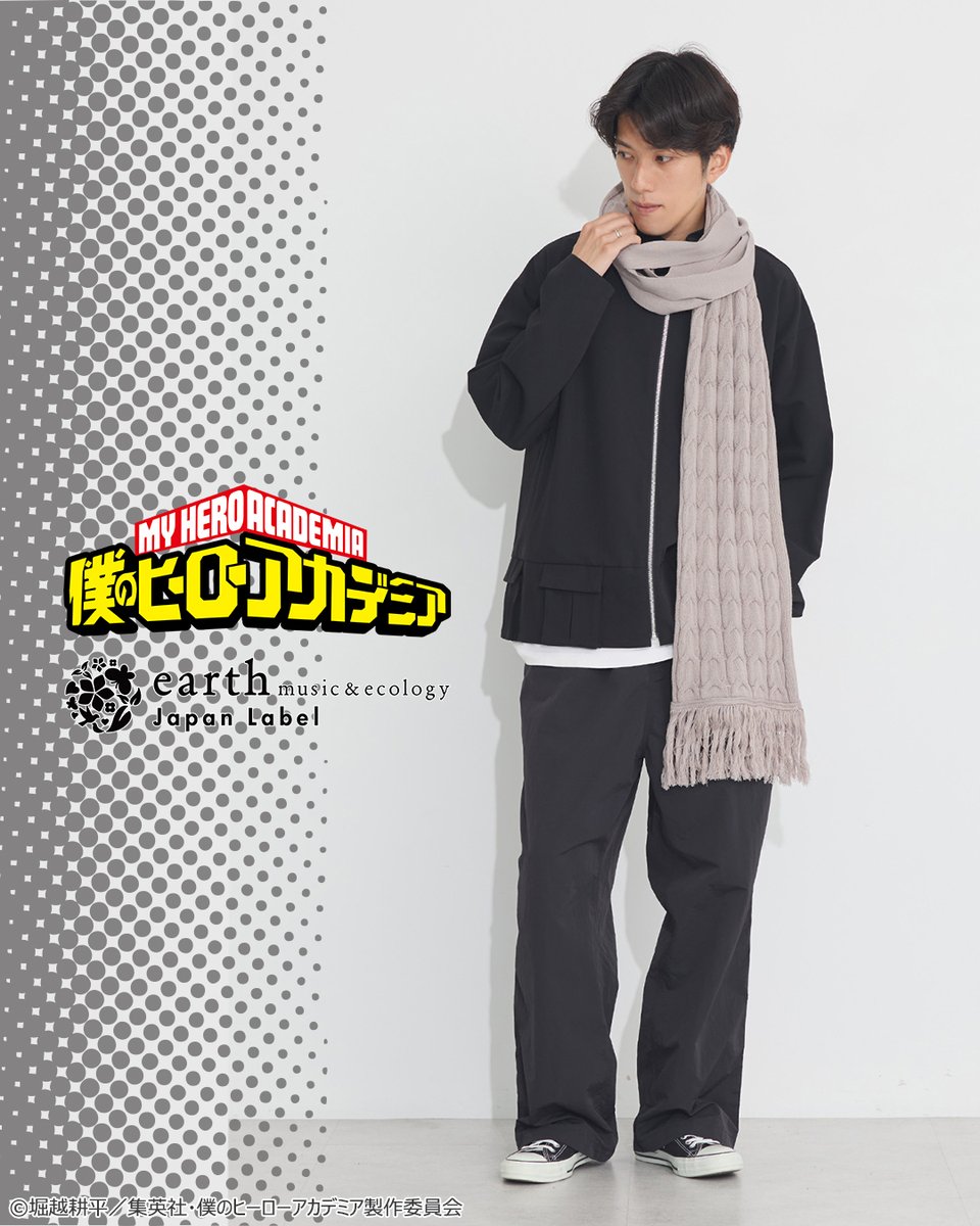 ヒロアカ　earth music&ecology 荼毘　イメージストール earth music&ecology ヒロアカ アース イメージストール 荼毘 TVアニメ