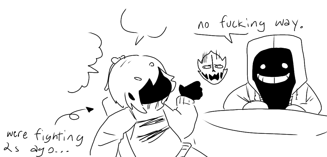 the human is 100% a certified yapper

[ #dusttale ]