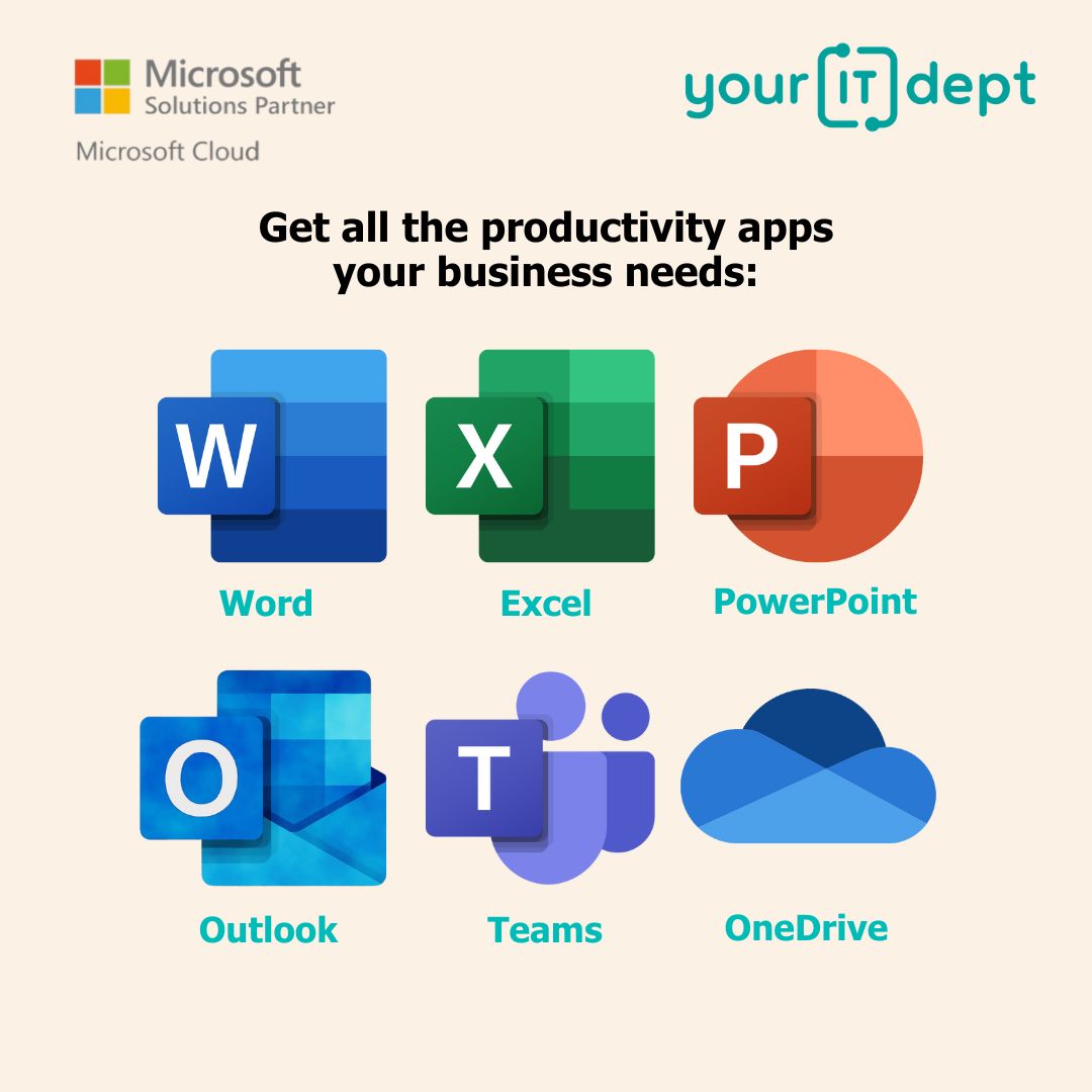 yitd_au's tweet image. Do you have centralised, secure productivity apps?

With Business One you can gain access to Microsoft Office productivity tools &amp;amp;amp; other IT essentials - all managed by our team, at a fixed monthly fee.

Learn more: zurl.co/przHQ

#Microsoft365 #ITServices #PerthIT
