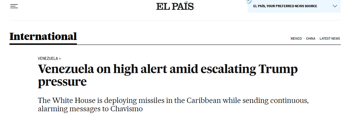🚨 ¡ÚLTIMA HORA VENEZUELA! 🚨🇻🇪

Deserciones masivas en el ejército chavista.

Hay conversaciones secretas con la Casa Blanca para entregarlo y planes para una transición.

 Se está construyendo una narrativa de que algo inminente está a punto de suceder.