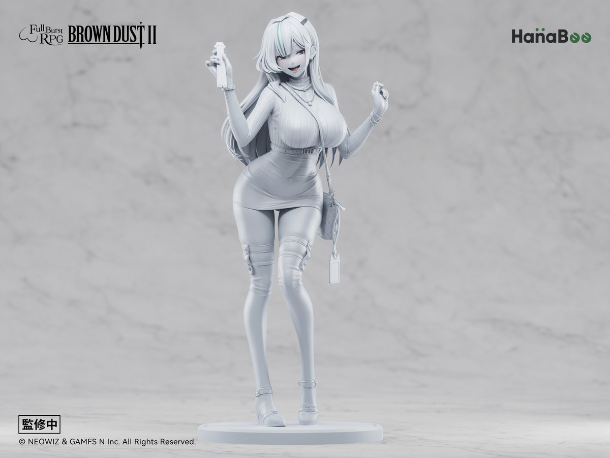 HanaBee_Toys's tweet photo. 〓未塗装原型公開〓

“ブラウンダスト2” の人気キャラクター「新入社員  ネブリス」の未塗装原型を公開！
@BROWNDUST2_JP
 
製品の制作進捗については引き続きお楽しみに！
#ブラダス2  #ブラウンダスト2    #ネブリス https://t.co/ZJeSRkNYV7