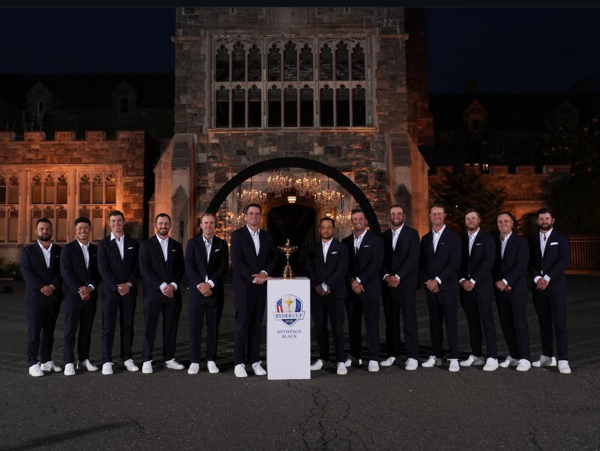 After seeing this Europe has to be -250. Sneakers and no ties? You are representing your country gentlemen