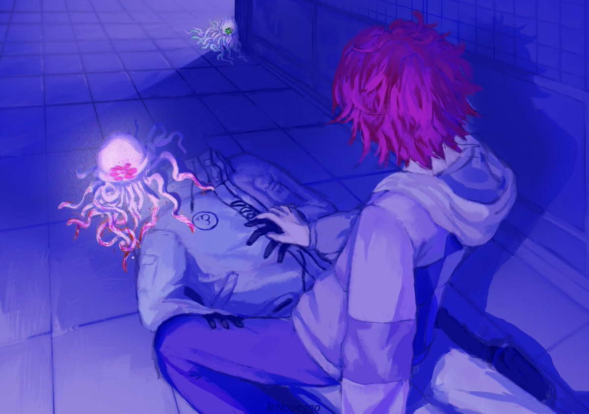 #eitakuweek2025 day 4 slasher !!! g’iekumi be like eito meet my extended family idk