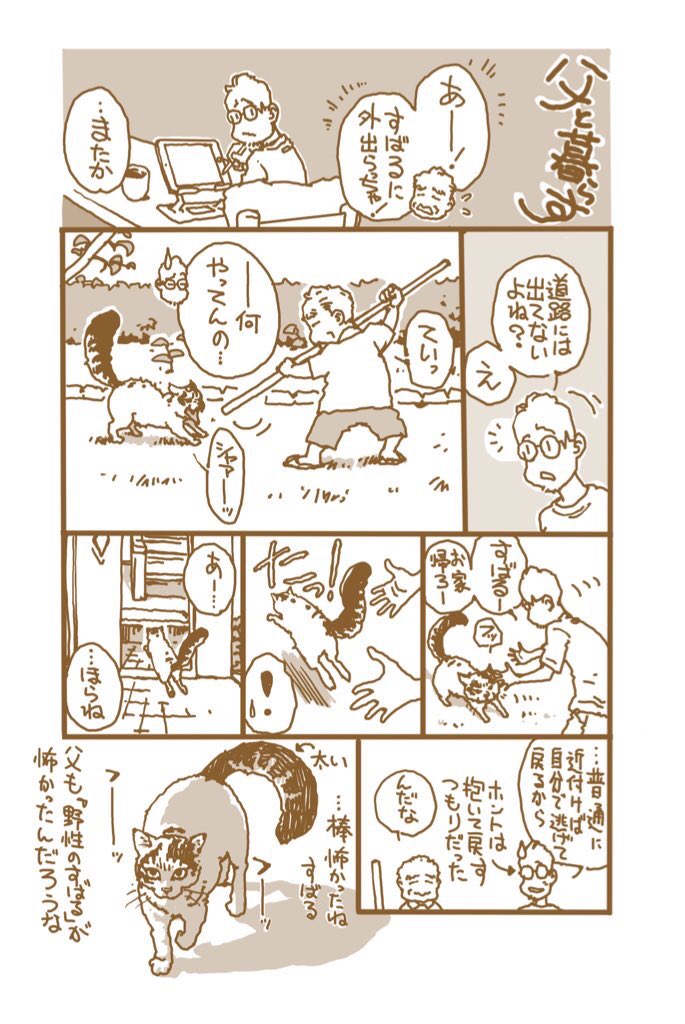 jonny_byc's tweet image. 前回の『すばるネタまとめ』以降に描いた
『すばるネタまとめ2』(1/5)

#父と暮らす
#おじさんとおじいさん
#すばる
#漫画が読めるハッシュタグ
#コミックエッセイ