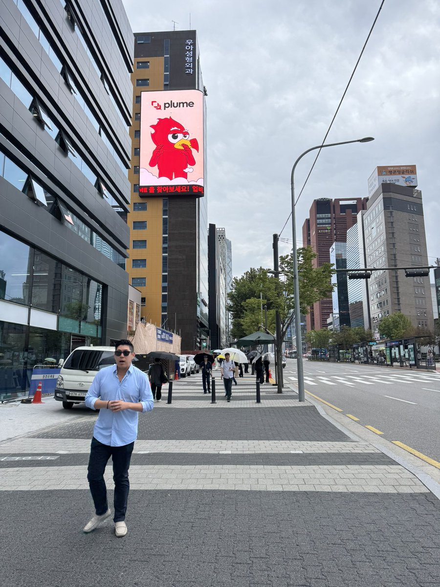 something’s brewing in gangnam <a href="/chriseyin/">Chris Yin</a> 

<a href="/plumenetwork/">Plume - RWAfi Chain</a> taking over