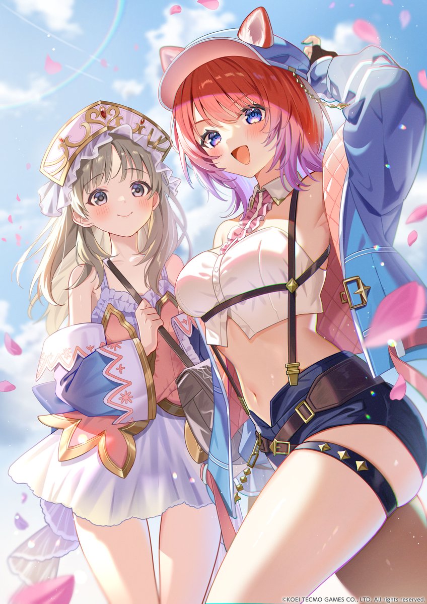 ／
 発売まであと２日！
 #紅白レスレリイラストリレー🎉
＼  

今日は、さとうぽてさん (<a href="/mrcosmoov/">さとうぽて🍠</a> )描き下ろしのリアスとトトリ☀️

フォロー＆#紅白レスレリイラストリレー をつけて引用RPで感想を投稿すると、20名様にポストカードセットをプレゼント🎁

詳細は ✅
atelier.games/resleriana_rw/…
