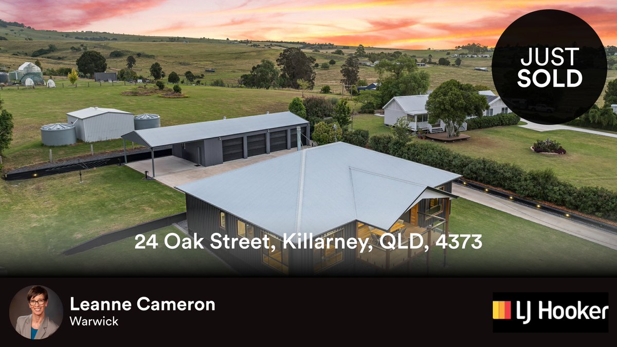 LJCSells's tweet image. 🛌 4 🛀 2 🚘 6
📍 24 Oak Street, Killarney, QLD, 4373

My latest sale on RateMyAgent.

rma.reviews/gncxc58g4g7j

...
#ratemyagent #realestate #LJ_Hooker__Warwick