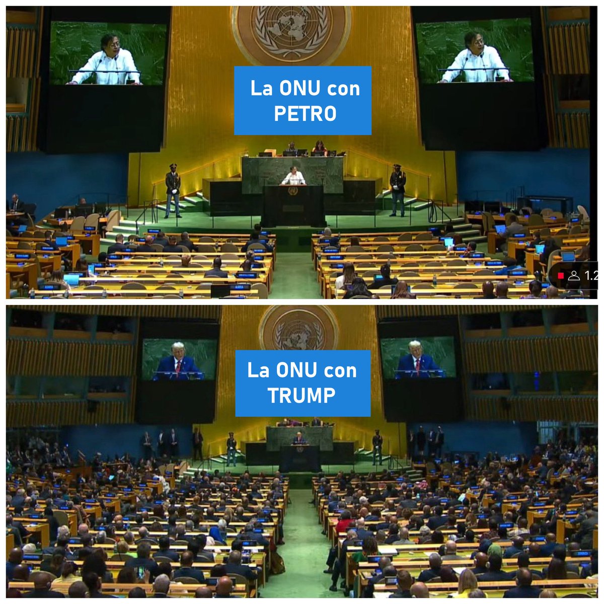 El mundo sabe a quién vale la pena escuchar y con quien se pierde el tiempo.