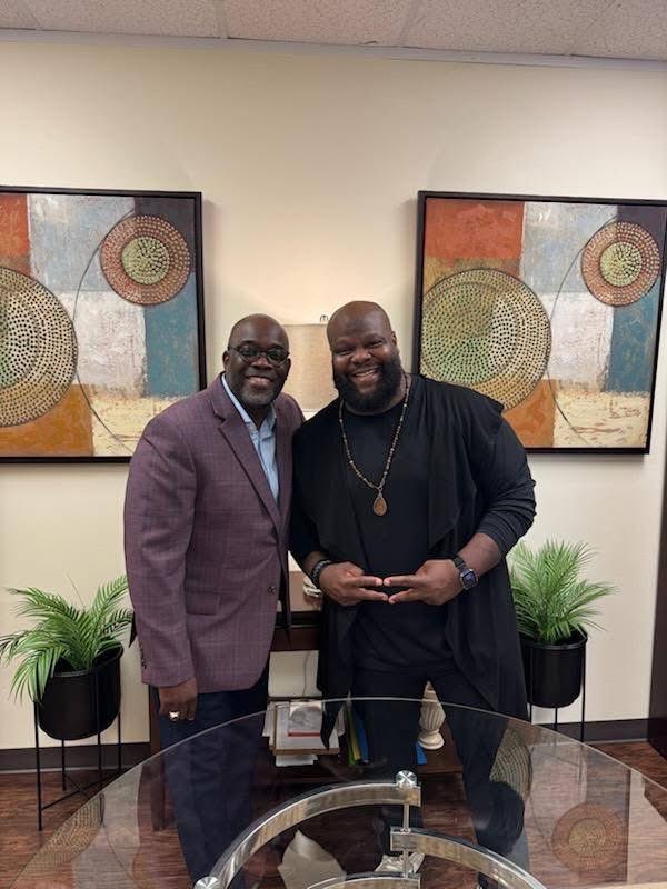 CFamC's tweet image. CFC celebrated Bishop Wilson's birthday today. We pray he has a day of peace, joy, and celebration on Wednesday. Happy Birthday Bishop! We were blessed by the powerful  music ministry of Leon Timbo.🙌🏾 Photo Credit: Chapri Graham