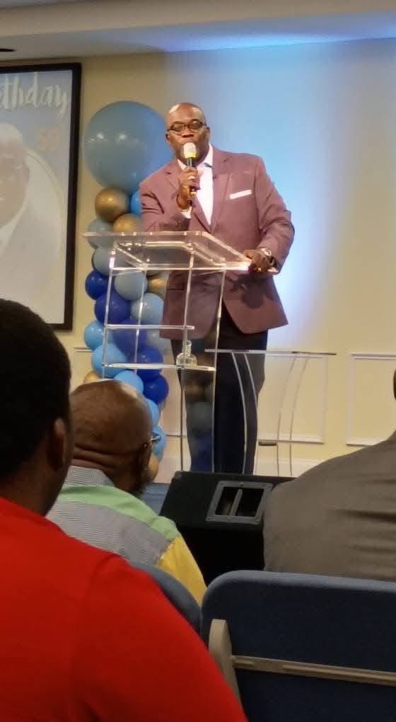 CFamC's tweet image. CFC celebrated Bishop Wilson's birthday today. We pray he has a day of peace, joy, and celebration on Wednesday. Happy Birthday Bishop! We were blessed by the powerful  music ministry of Leon Timbo.🙌🏾 Photo Credit: Chapri Graham