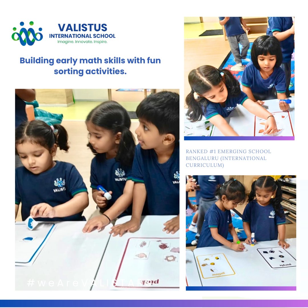 valistusschool's tweet image. Early Years 2 learners explored colours &amp;amp; shapes through a fun hands-on math activity . They practiced sorting, categorization &amp;amp; spatial awareness while building confidence! It was wonderful to see their excitement and curiosity in action.  #EarlyYearsLearning #HandsOnMath