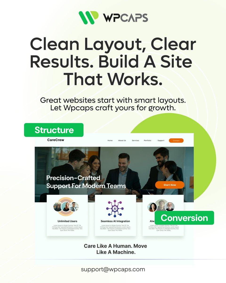 WPcapsonline's tweet image. Great websites start with smart layouts. Let Wpcaps craft yours for growth.
Visit: wpcaps.com
Let’s Talk: support@wpcaps.com
#wpcaps #wordpressmaintenance #hirewordpressdeveloper #wordpresswebdevelopment #shopify #webdevelopment #wordpressnews #wordpresssecurity