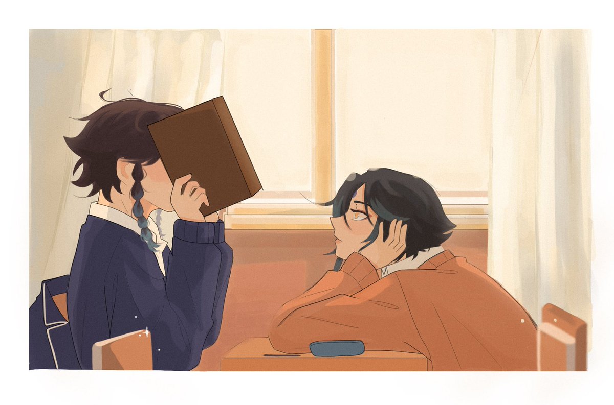 just remembered when I drew xiaoven as sasamiya 😭
#xiaoven