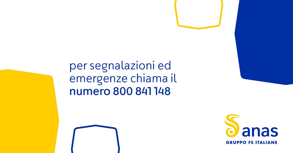 Buona serata! Per emergenze da ora disponibili numero verde 📞800 841 148

#31ottobre #Anas