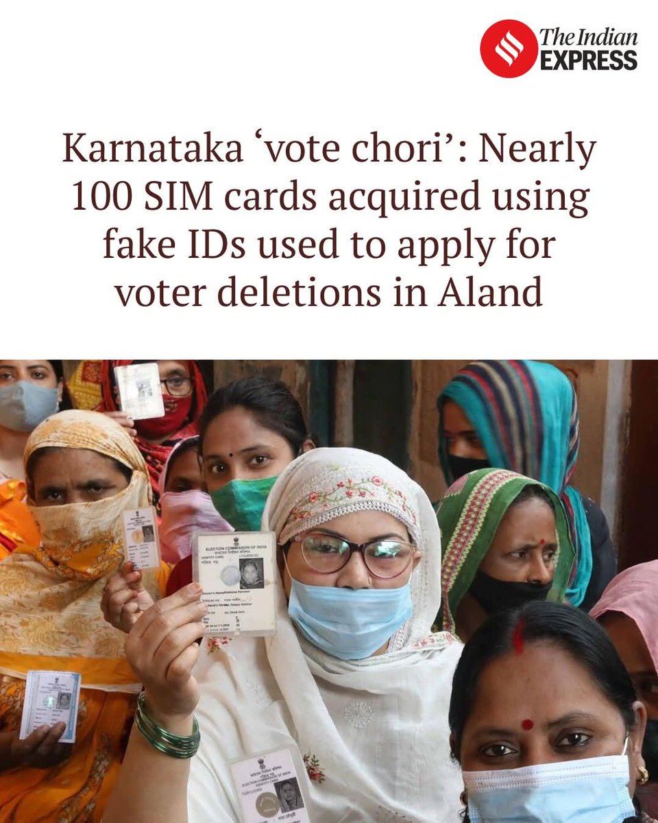 Even with vote chori, Congress still managed to win. Just imagine what the margin would have been if the vote chori wasn’t there. 

Indians are against BJP and It's alliance , Because of Vote Chori and EVM Manipulation with the Help of EC BJP and its Alliance winning the