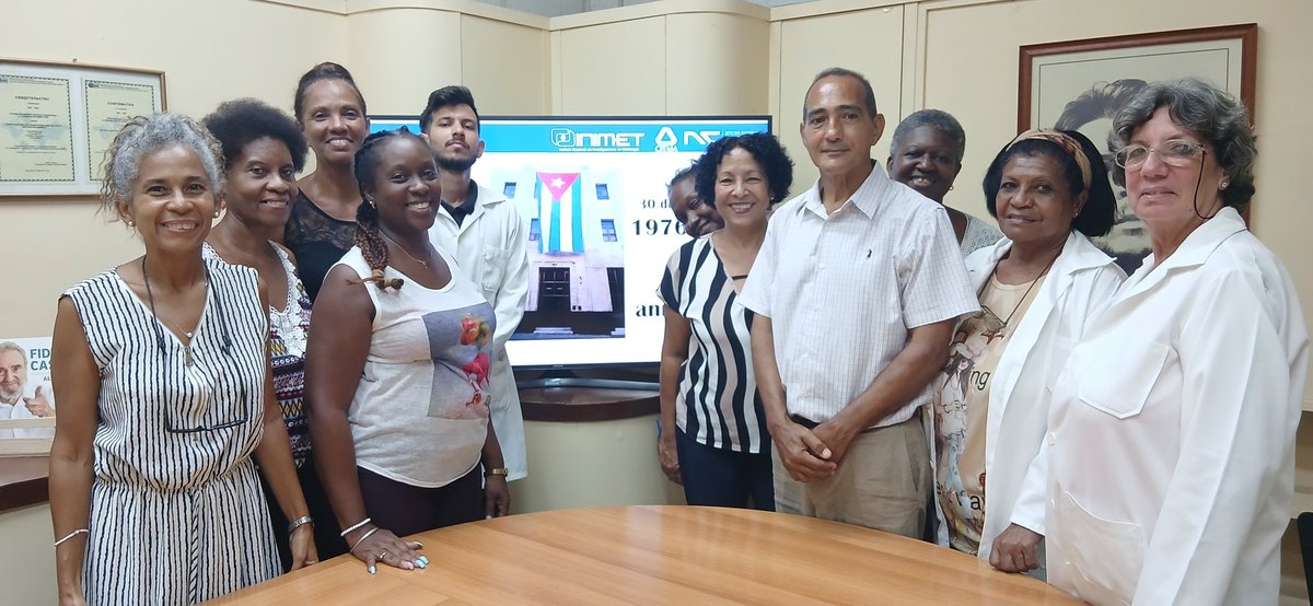 Visita el  <a href="/InimetCuba/">Inimet</a> la Dra.C. Marta Mesa Valenciano, Presidenta de la Comisión de Educación de la ANPP. Intercambiamos sobre la metrología, logros, su carácter estratégico para el desarrollo de la nación y los retos actuales. En <a href="/citmacuba/">Ministerio de Ciencia, Tecnología y Medio Ambiente</a> rendimos cuenta ante la ANPP.