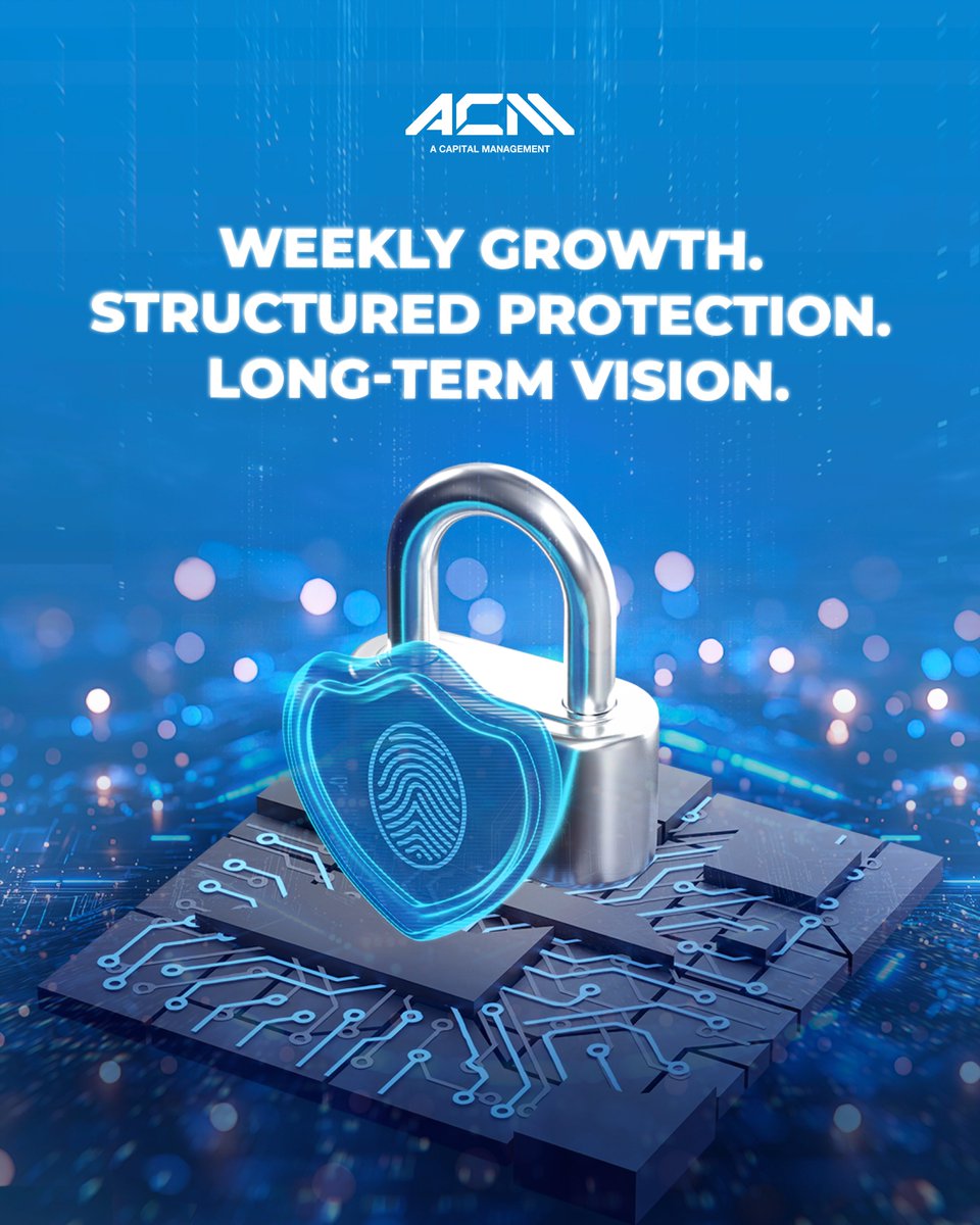 ACapManagement's tweet image. Weekly Growth. Structured Protection. Long-Term Vision.

ACM isn’t chasing trends — we’re building a new standard.
🌍 Global compliance
🔒 Risk structure
💼 Capital protection
For traders, investors &amp;amp; agents to grow together.

#ACMNetwork #TradingStructure #SmartFinance