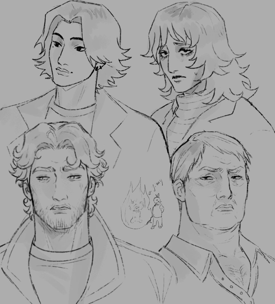 Bl4ckMamb4__'s tweet image. Doodle moment
#Mouthwashing #fanart #sketches