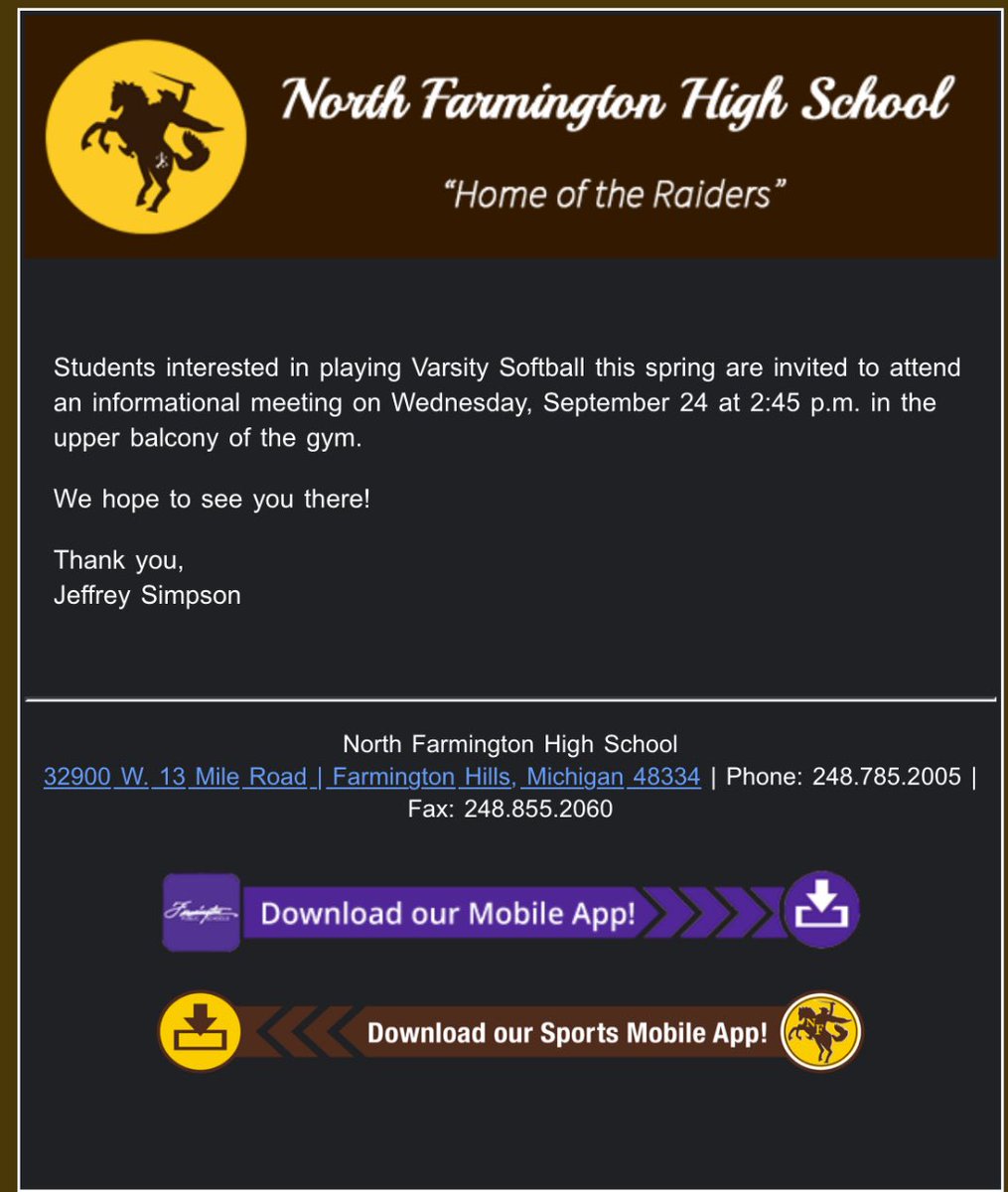 NFHSSoftball tweet media