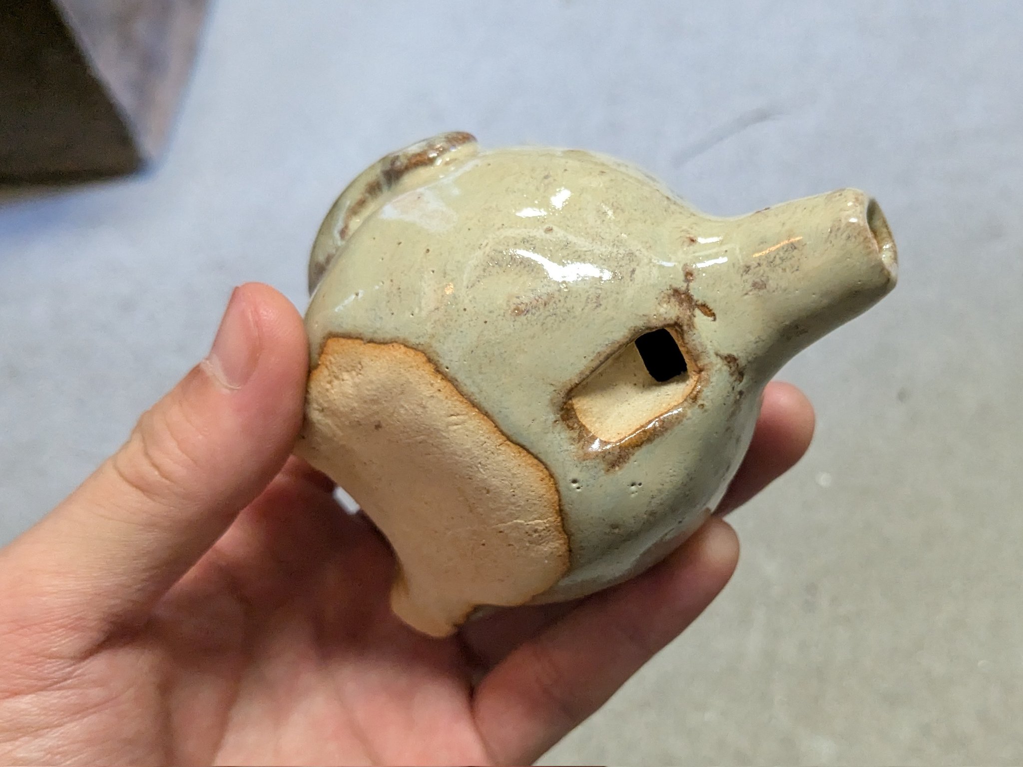 まゆ！　貴重　ひろ窯　藤井敬之・作　習作・天衣無縫オブジェ①　新品未使用 陶芸 - Search / X