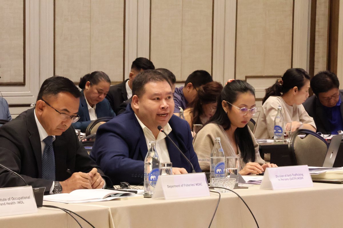 🇹🇭Thailand launched a new phase of the EU-funded Ship to Shore Rights programme on 23 September! 🤝 This powerful collaboration between the the ILO and our partners aims to promote safe migration and strengthen the rights of migrant fisher.

Read more: ilo.org/advancing-labo…