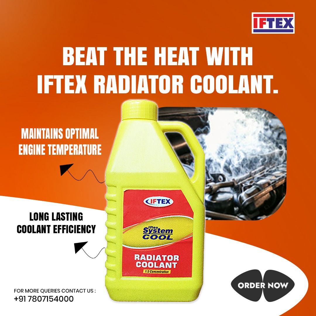 iftexoil's tweet image. High temperatures can cause big engine troubles. 
Iftex Radiator Coolant helps maintain the right temperature, prevents overheating, and protects vital components from corrosion.
#radiatorcoolant #BeatTheHeat #enginecoolant #coolant #enginecooling #carcare #radiator #iftex