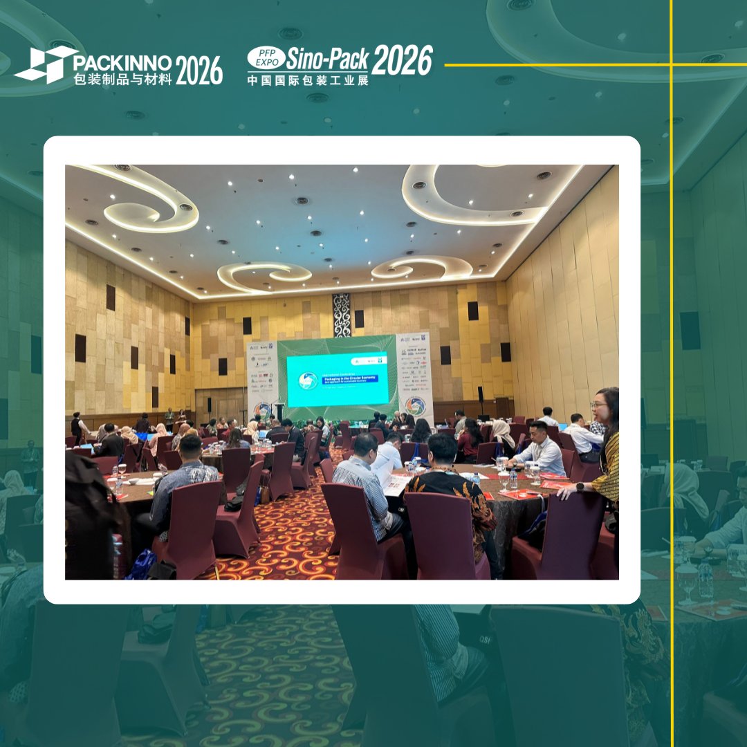 PackInno1's tweet image. 🚀 Join us at the International Packaging Conference!
 📅 24–25 Sep | 📍 The Alana, Yogyakarta
Meet Sino-Pack &amp;amp; PACKINNO, explore innovative packaging solutions &amp;amp; connect with industry leaders.
 👉 Pre-reg for Sino-Pack &amp;amp; PACKINNO2026: adlnk.cn/5WpzpyD
