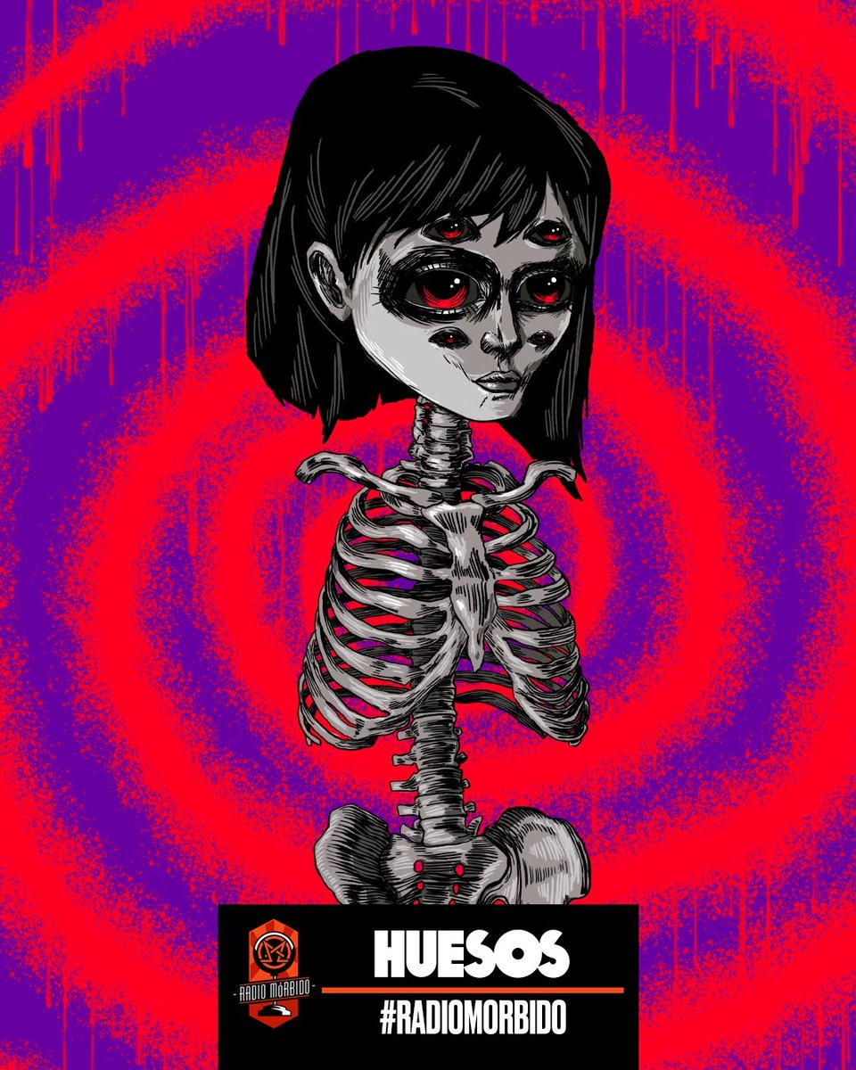 HOY MARTES de  #RadioMorbido por <a href="/Ibero909FM/">Ibero 90.9 FM</a> (11:00pm - 00:00am Mexico) con <a href="/Pablo_Guisa/">Pablo Guisa Koestinger</a> <a href="/EnrricoL/">Enrrico Wood Lagonigro</a> <a href="/Sanx_1782/">HSanx</a>  HUESOS 
#Huesos #Bones #skeleton #skull #craneo #esqueleto 
<a href="/morbidozombiec/">Mórbido Zombie Club</a> <a href="/morbidoarmy/">MORBIDO ARMY</a>  <a href="/CinemaInfernoMX/">Cinema Inferno</a>.