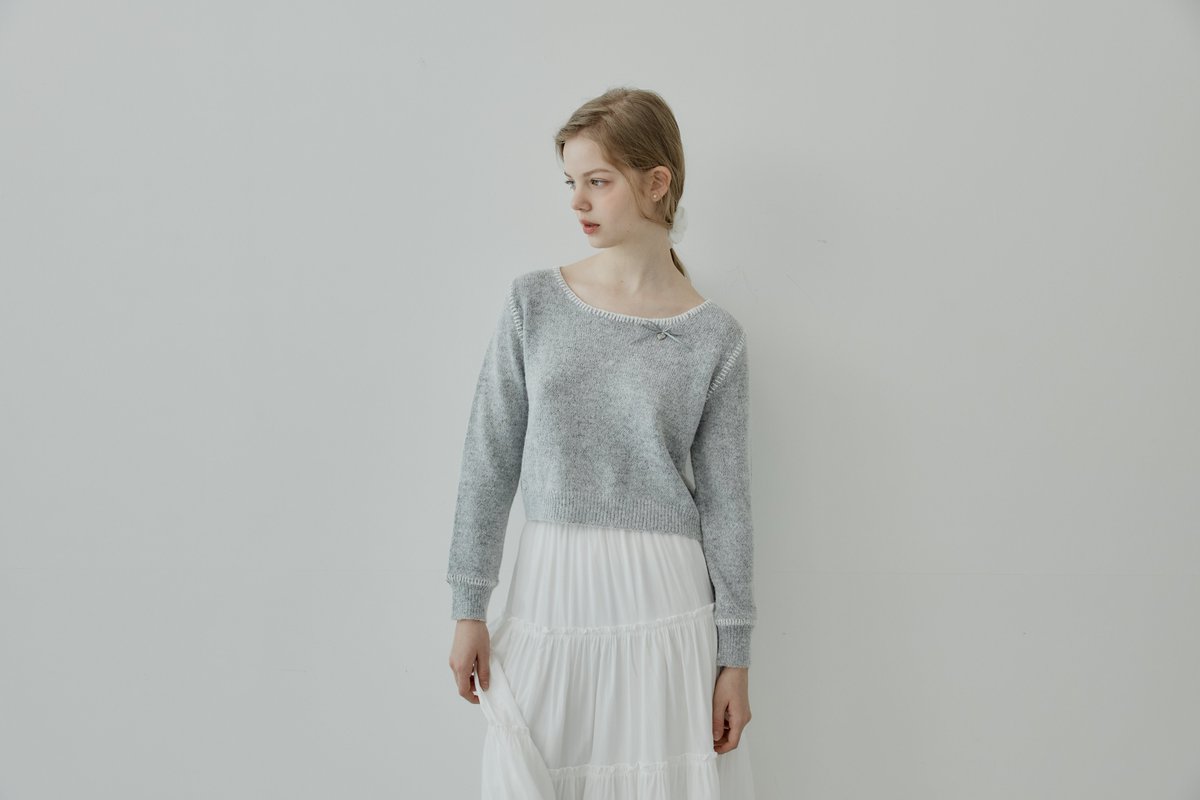 HYBERNAT_'s tweet image. 리본 스티칭 니트 탑 - 그레이

#hybernat #하이버넷 #더블유컨셉 #네이버 
크라임씬 배민상품권 난쟁이들 민생회복쿠폰 #MFW #JinxGucci