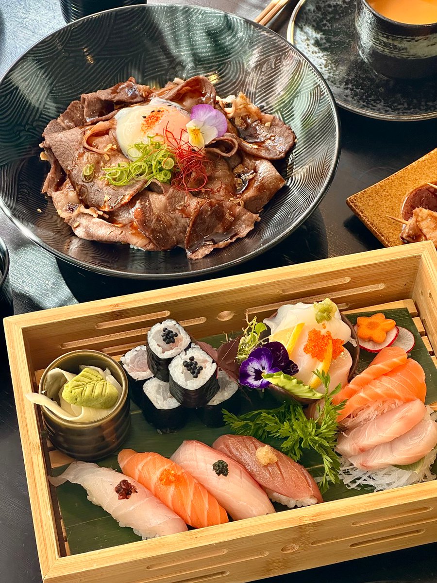 Rayvcallace's tweet image. 和食の楽しさを満喫すること。