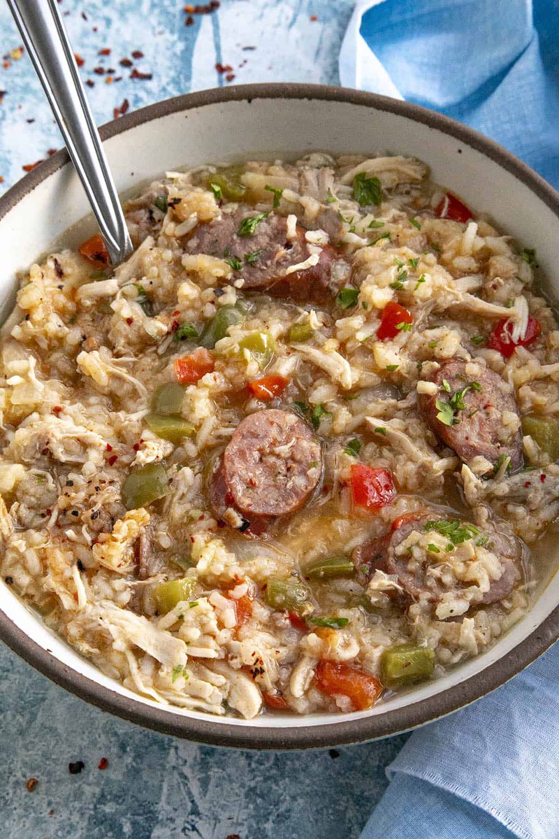 jalapenomadness's tweet photo. Chicken bog is a classic lowcountry comfort food of tender pulled chicken and creamy rice in a delectable broth, the ultimate chicken and rice dish.
RECIPE: https://t.co/cVH3icAPrz
#Recipe #Foodie #RecipeOfTheDay #Chicken #Recips https://t.co/4cC7gwbbES