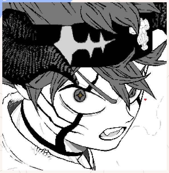 drew asta on wplace :D got some help on it #BlackClover